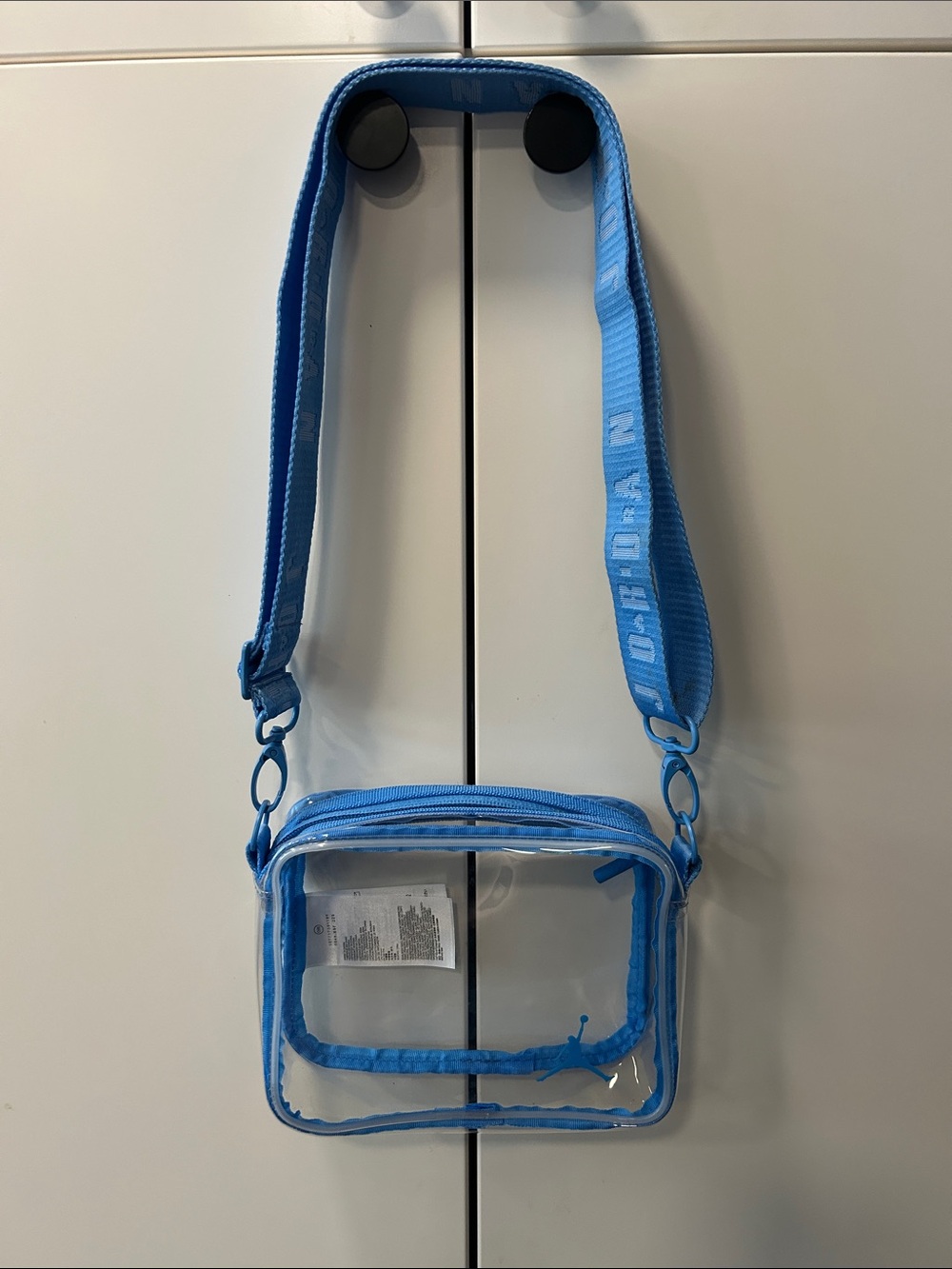 Nike Air Jordan clear bag